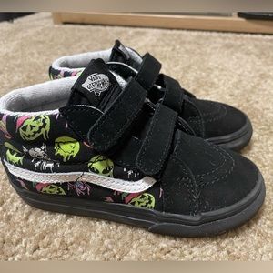 Vans reissue trippy Sk-8 hightop glow in the dark